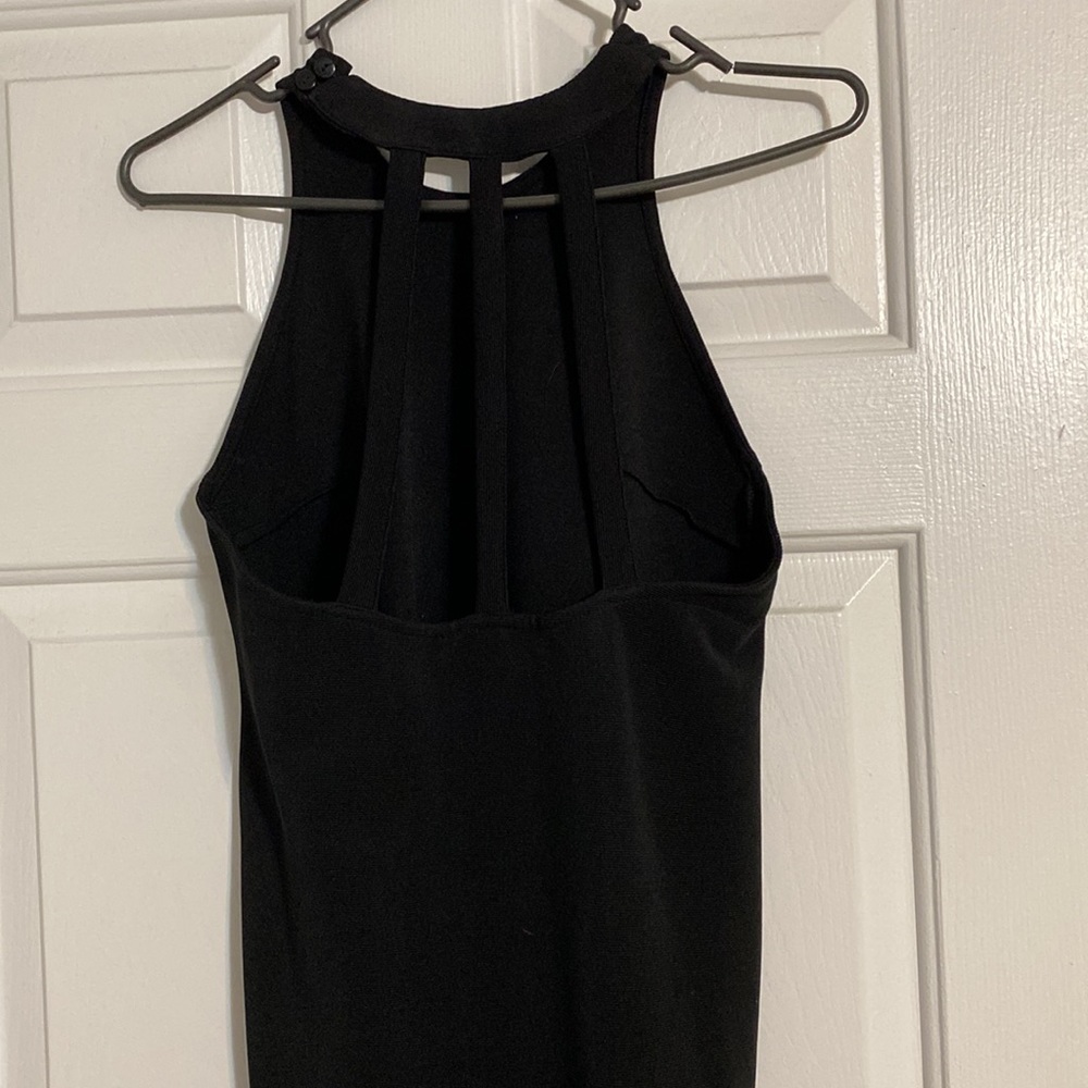 Little black dress with back details